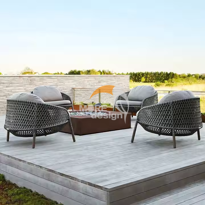 Rope outdoor series sofa-MD-0053