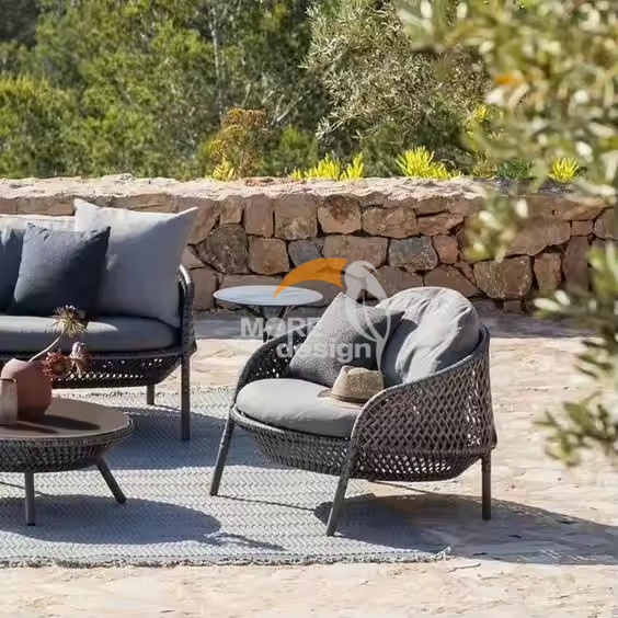 Rope outdoor series sofa-MD-0053