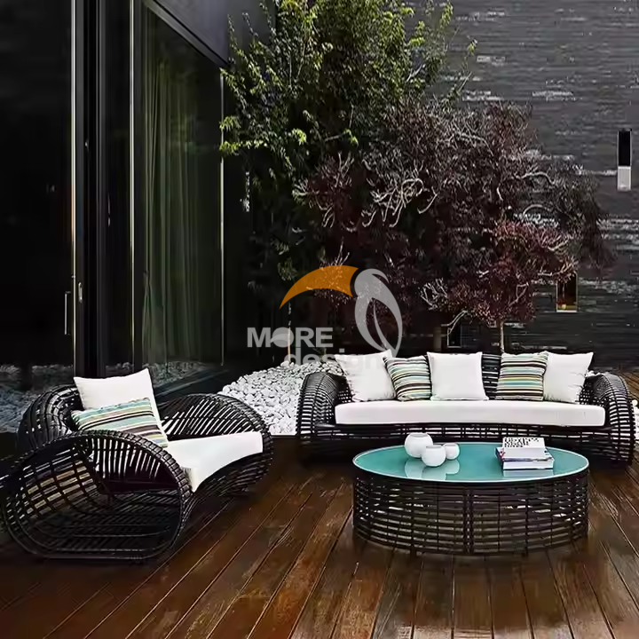 Rope outdoor series sofa-MD-0051