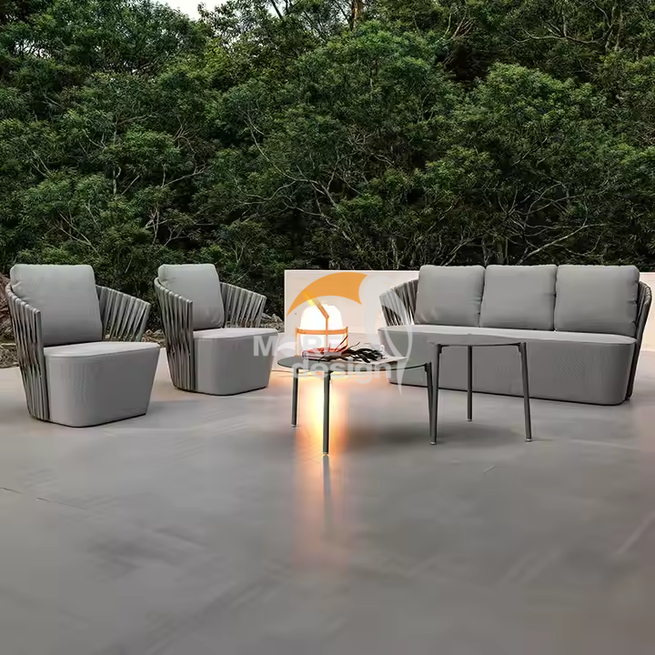 Rope outdoor series sofa-MD-0048