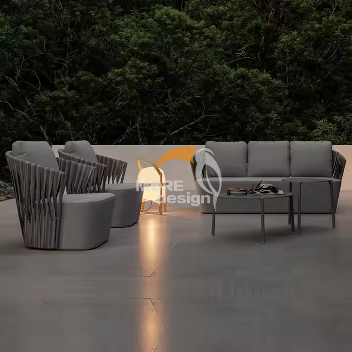 Rope outdoor series sofa-MD-0048