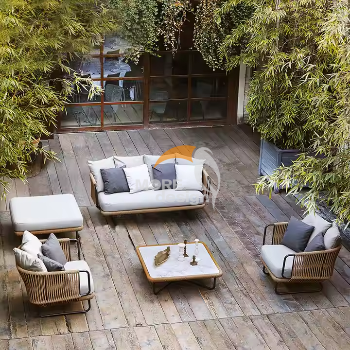 Rope outdoor series sofa-MD-0047