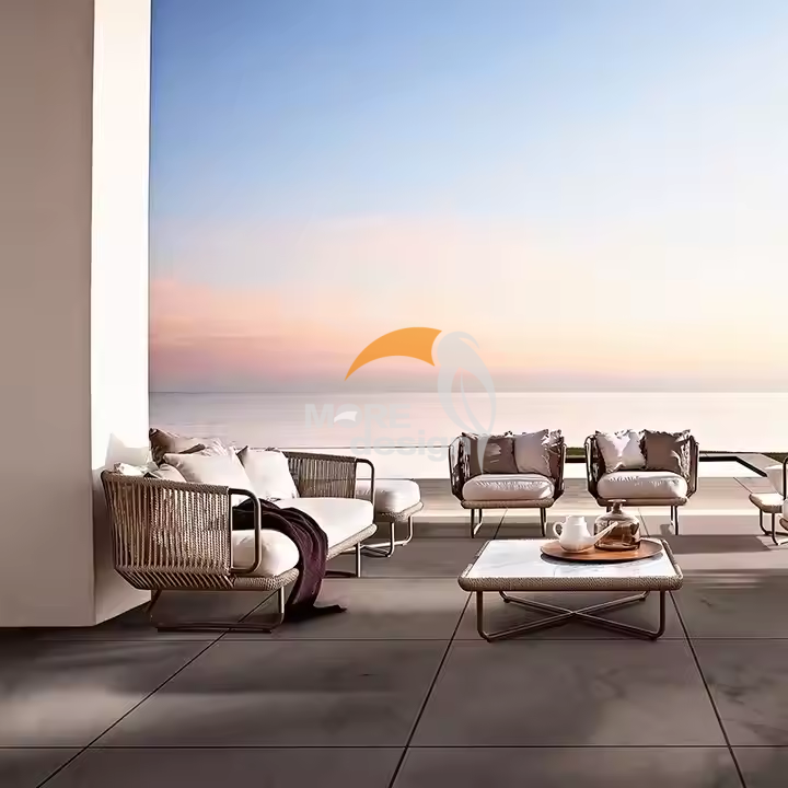 Rope outdoor series sofa-MD-0047