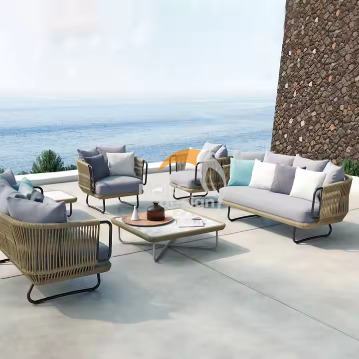 Rope outdoor series sofa-MD-0047