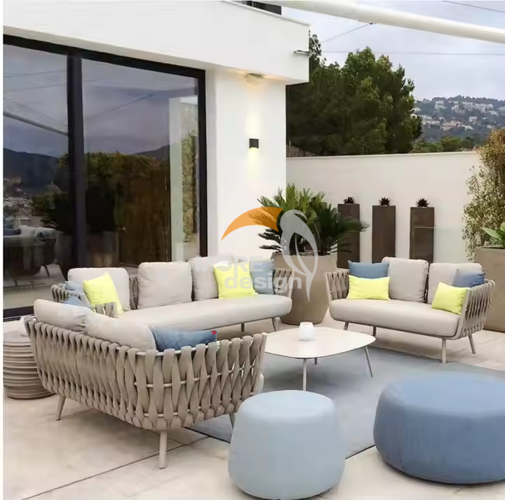 Rope outdoor series sofa-MD-0045
