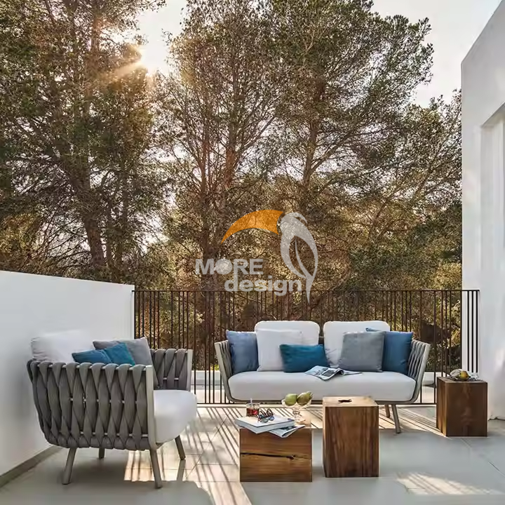 Rope outdoor series sofa-MD-0045