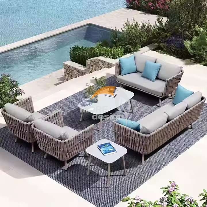Rope outdoor series sofa-MD-0045
