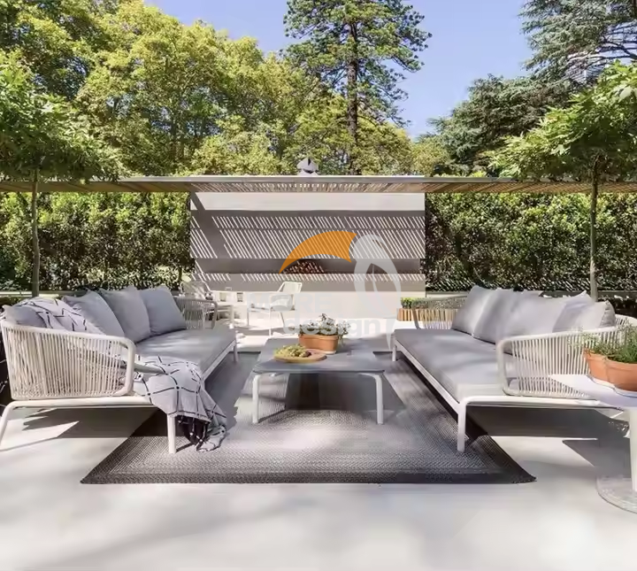Rope outdoor series sofa-MD-0044