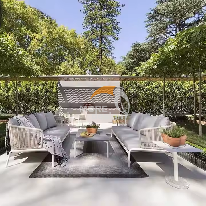 Rope outdoor series sofa-MD-0043