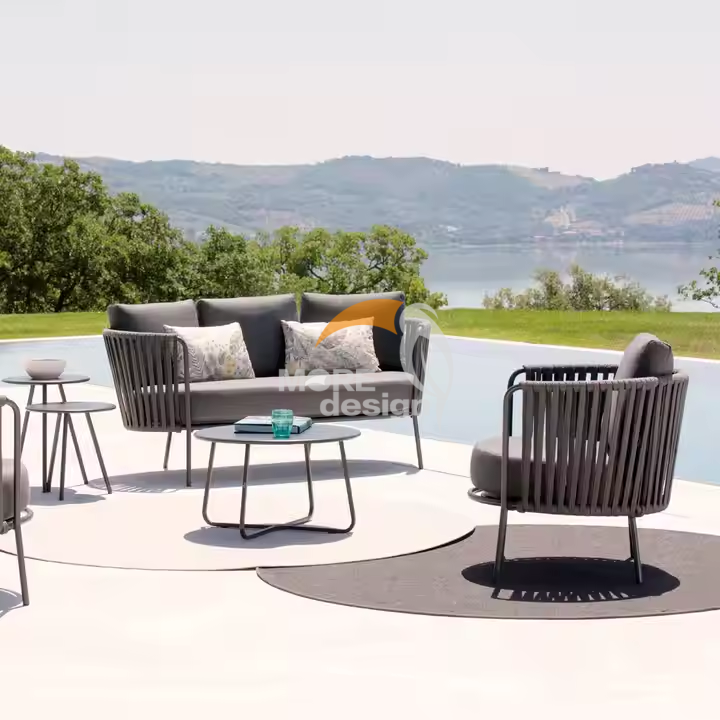 Rope outdoor series sofa-MD-0042