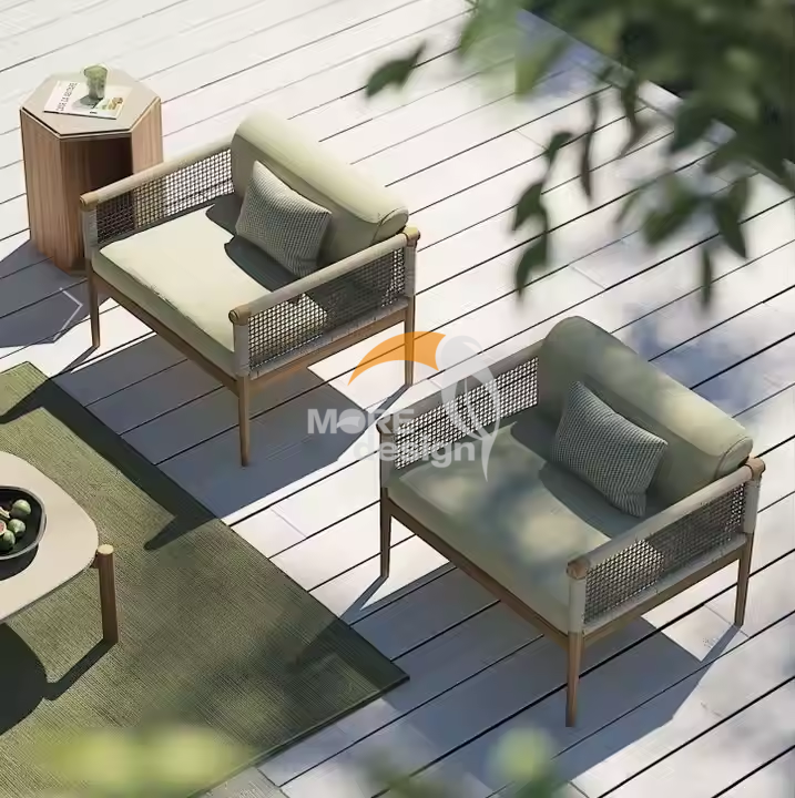 Rope outdoor series sofa-MD-0029