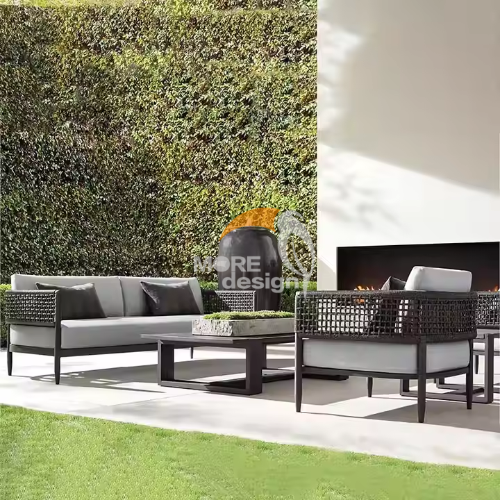 Rope outdoor series sofa-MD-0040