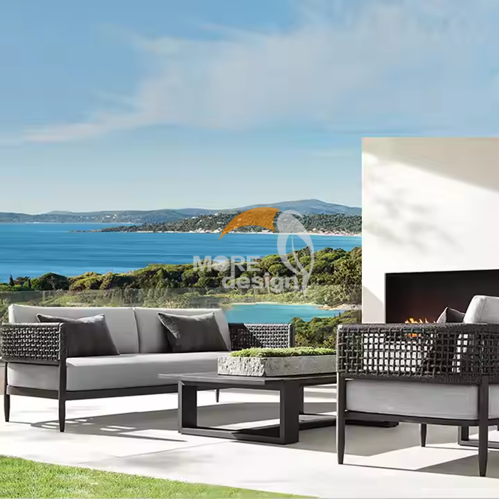 Rope outdoor series sofa-MD-0040