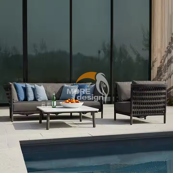 Rope outdoor series sofa-MD-0037