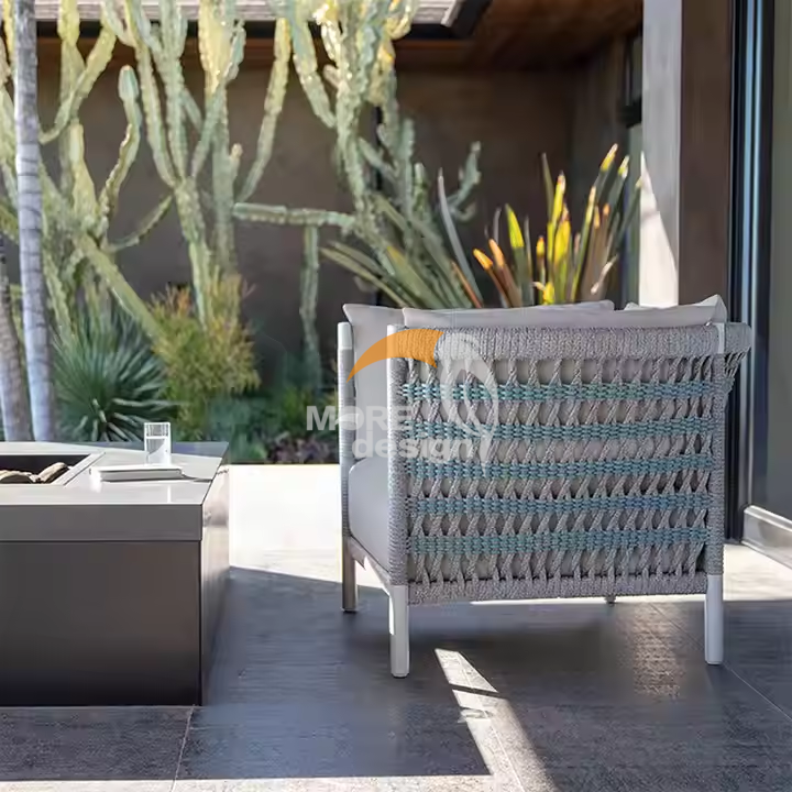 Rope outdoor series sofa-MD-0037