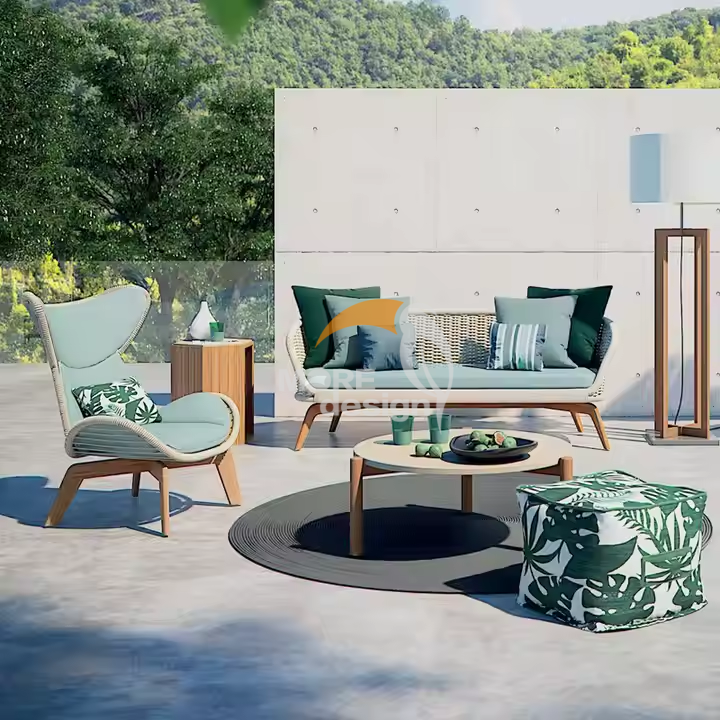 Rope outdoor series sofa-MD-0022