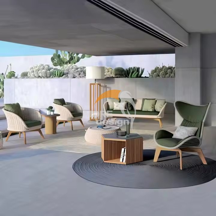 Rope outdoor series sofa-MD-0022