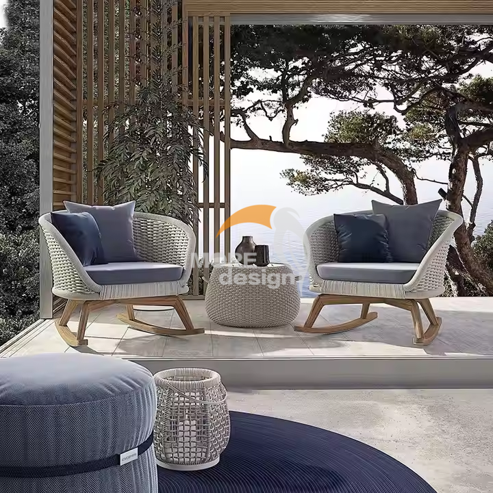 Rope outdoor series sofa-MD-0022