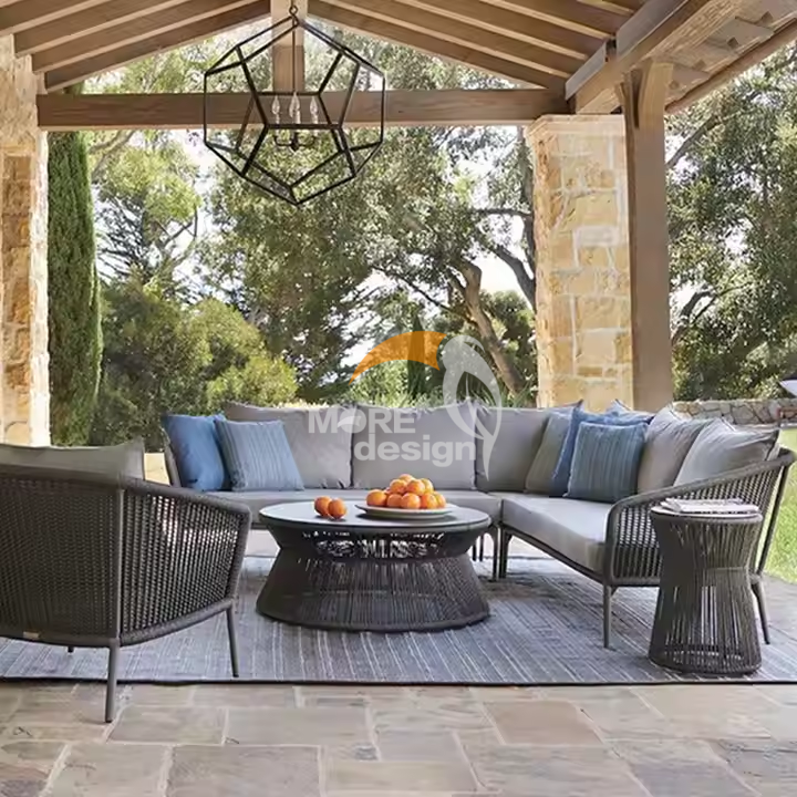 Rope outdoor series sofa-MD-0021