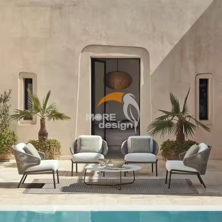 Rope outdoor series sofa-MD-0034