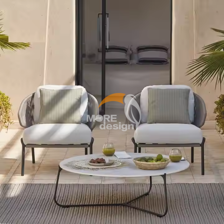 Rope outdoor series sofa-MD-0034