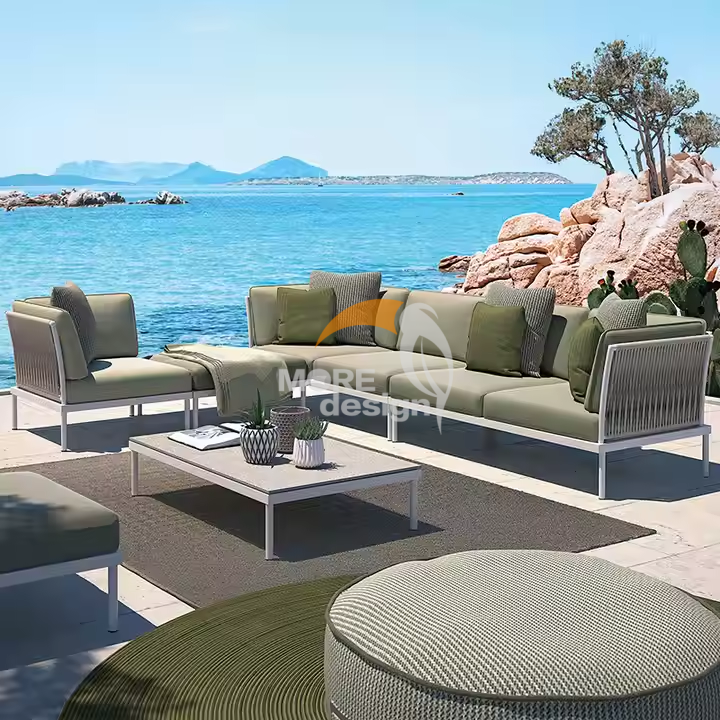 Rope outdoor series sofa-MD-0018