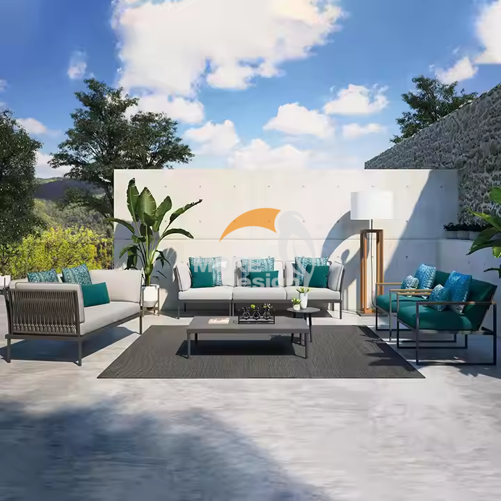 Rope outdoor series sofa-MD-0018