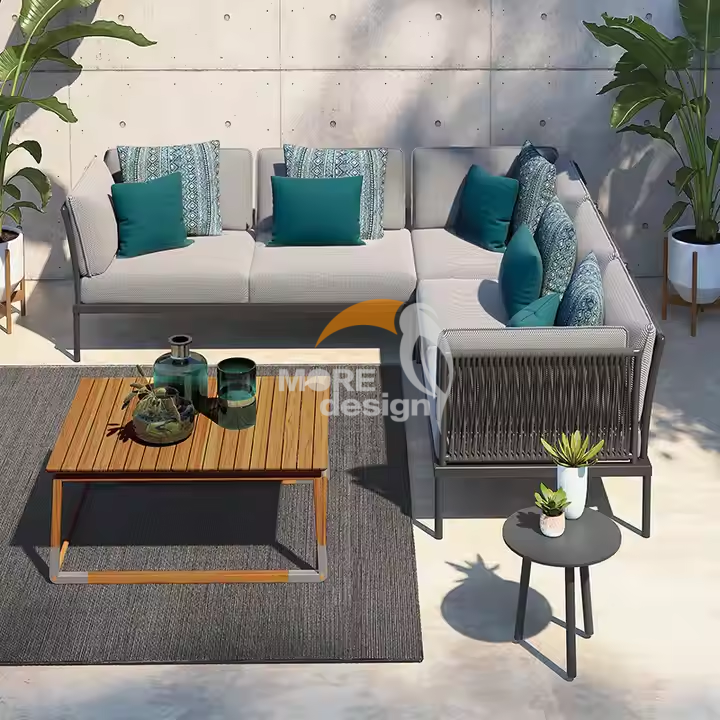 Rope outdoor series sofa-MD-0018