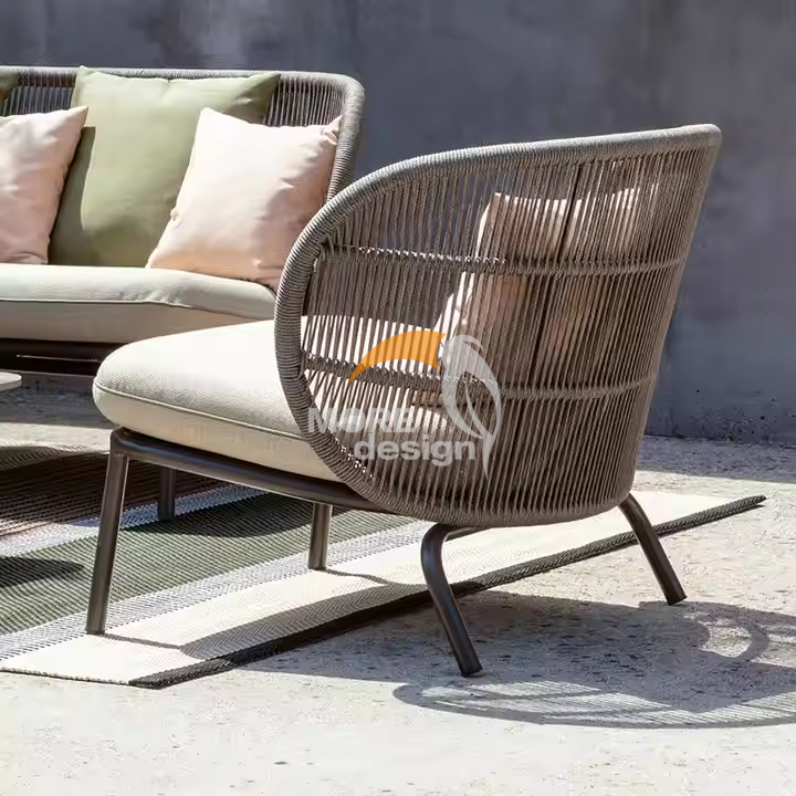 Rope outdoor series sofa-MD-0033
