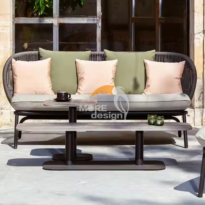 Rope outdoor series sofa-MD-0033