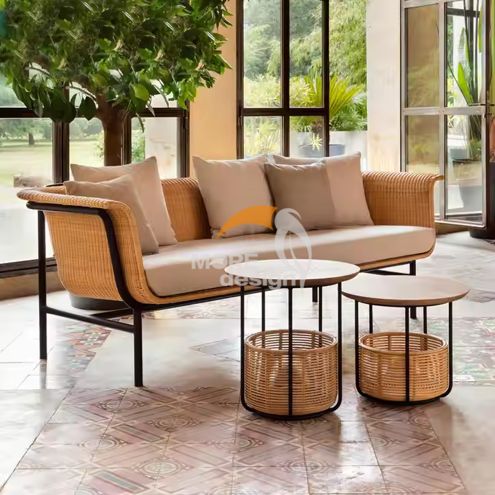 Rope outdoor series sofa-MD-0032