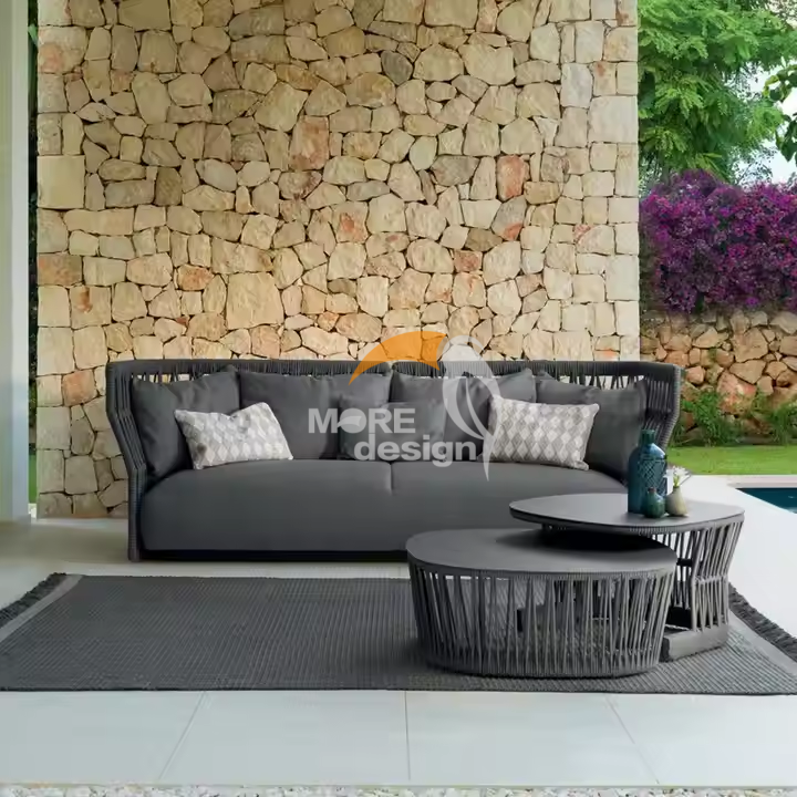 Rope outdoor series sofa-MD-0027