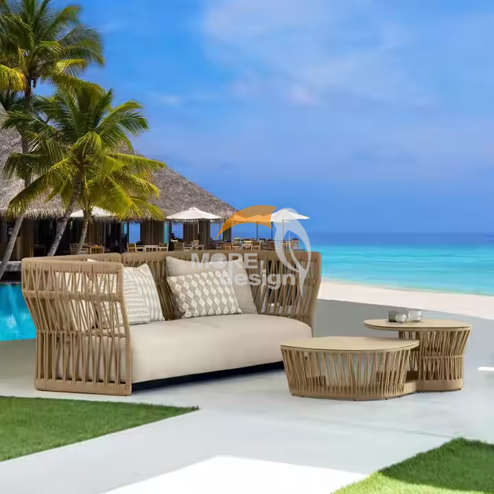 Rope outdoor series sofa-MD-0027