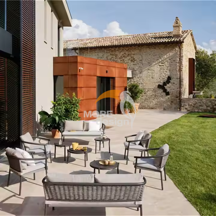 Rope outdoor series sofa-MD-0028