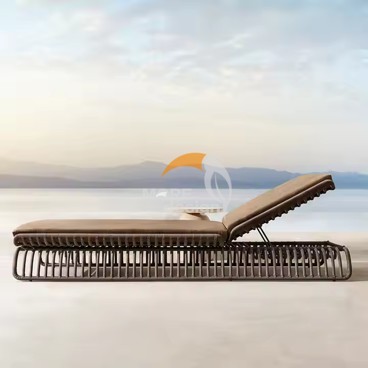 Wood sun lounger-MD-BS0010