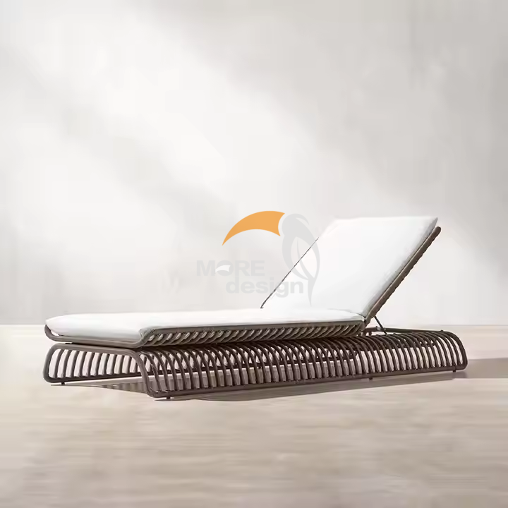 Wood sun lounger-MD-BS0010