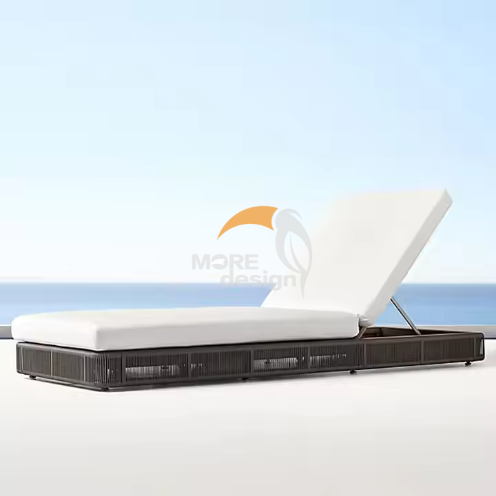 Wood sun lounger-MD-BS0009