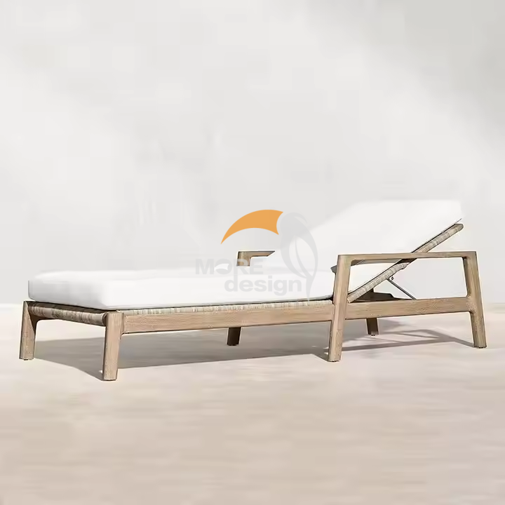 Wood sun lounger-MD-BS0038