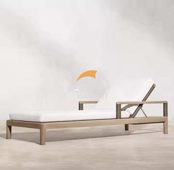 Wood sun lounger-MD-BS0037