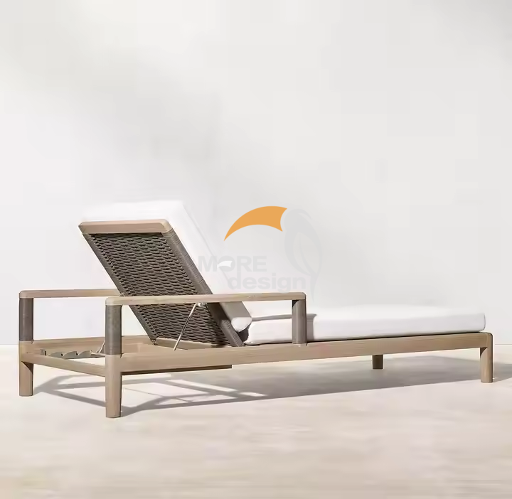Wood sun lounger-MD-BS0037