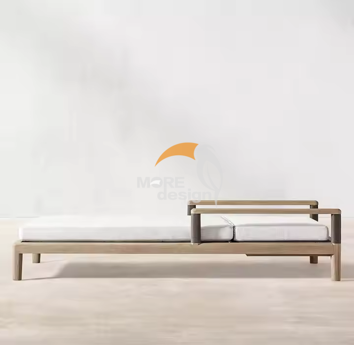 Wood sun lounger-MD-BS0037