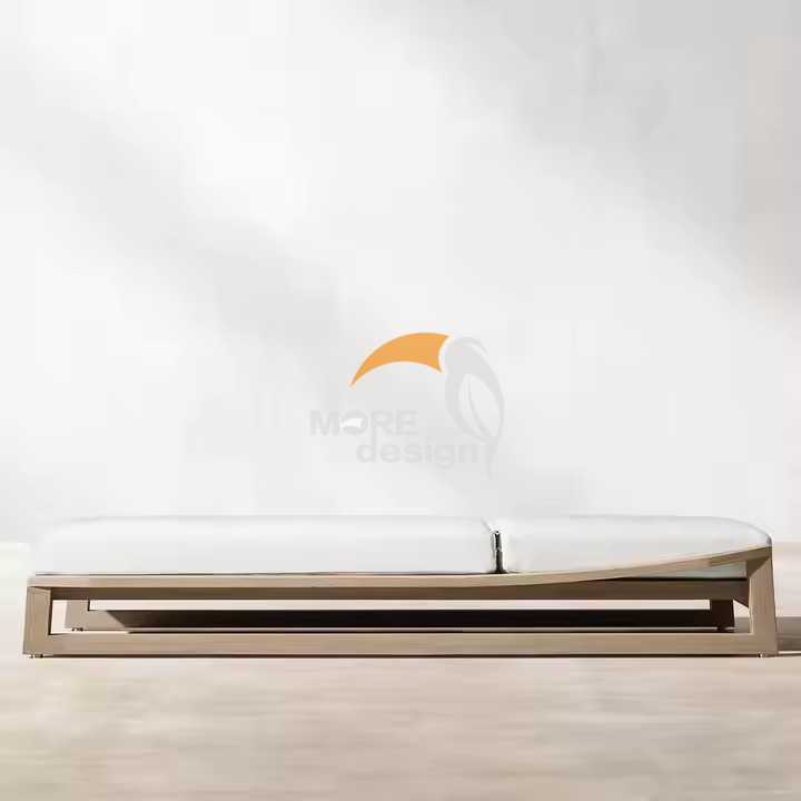 Wood sun lounger-MD-BS0036