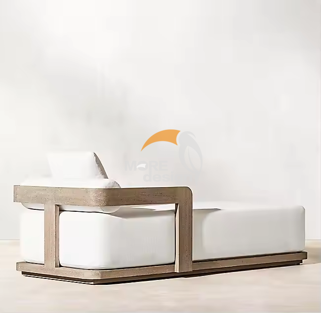 Wood sun lounger-MD-BS0004