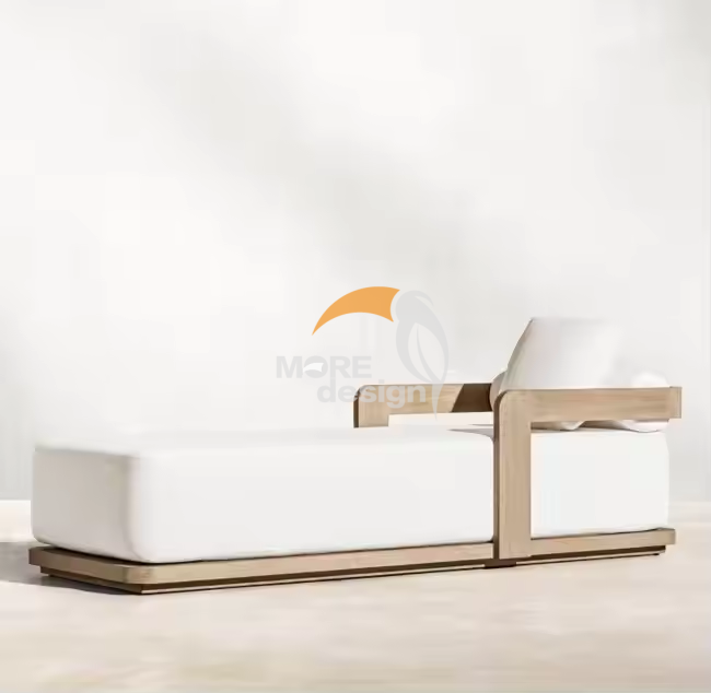 Wood sun lounger-MD-BS0004