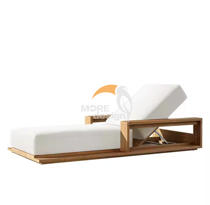 Wood sun lounger-MD-BS0003