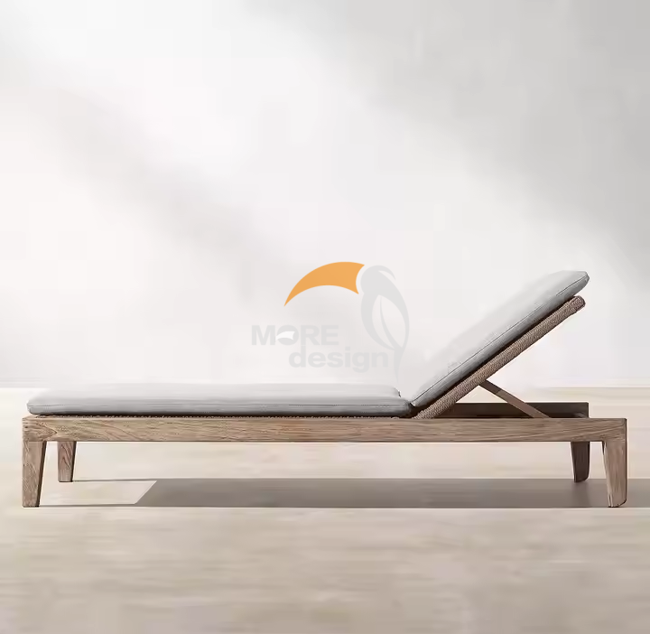 Wood sun lounger-MD-BS0035