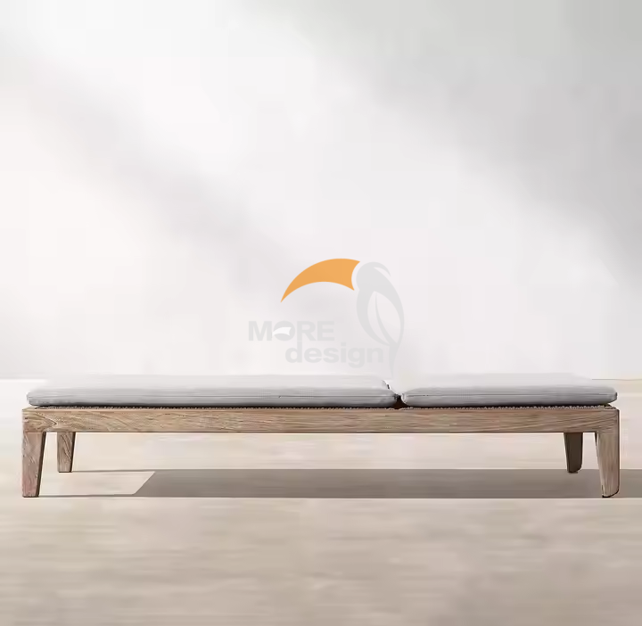 Wood sun lounger-MD-BS0035