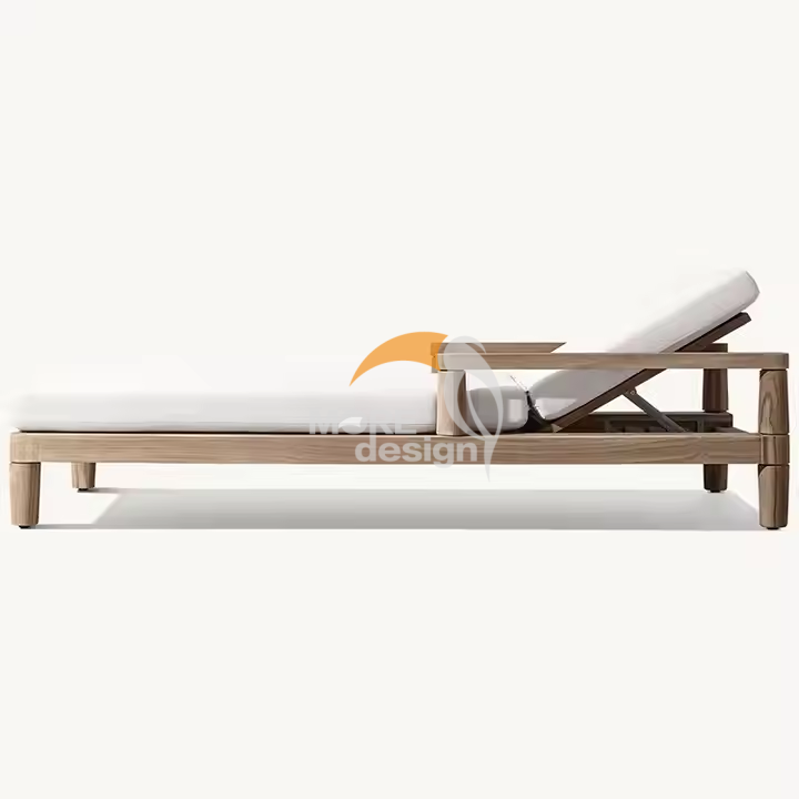 Wood sun lounger-MD-BS0034