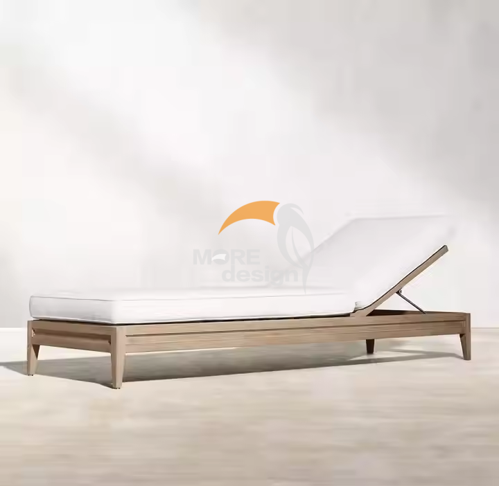 Wood sun lounger-MD-BS0032