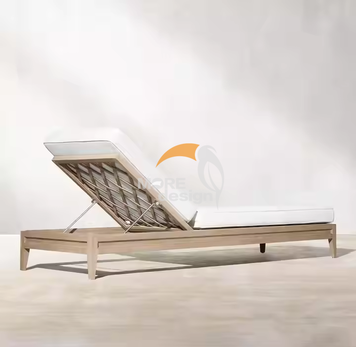 Wood sun lounger-MD-BS0032